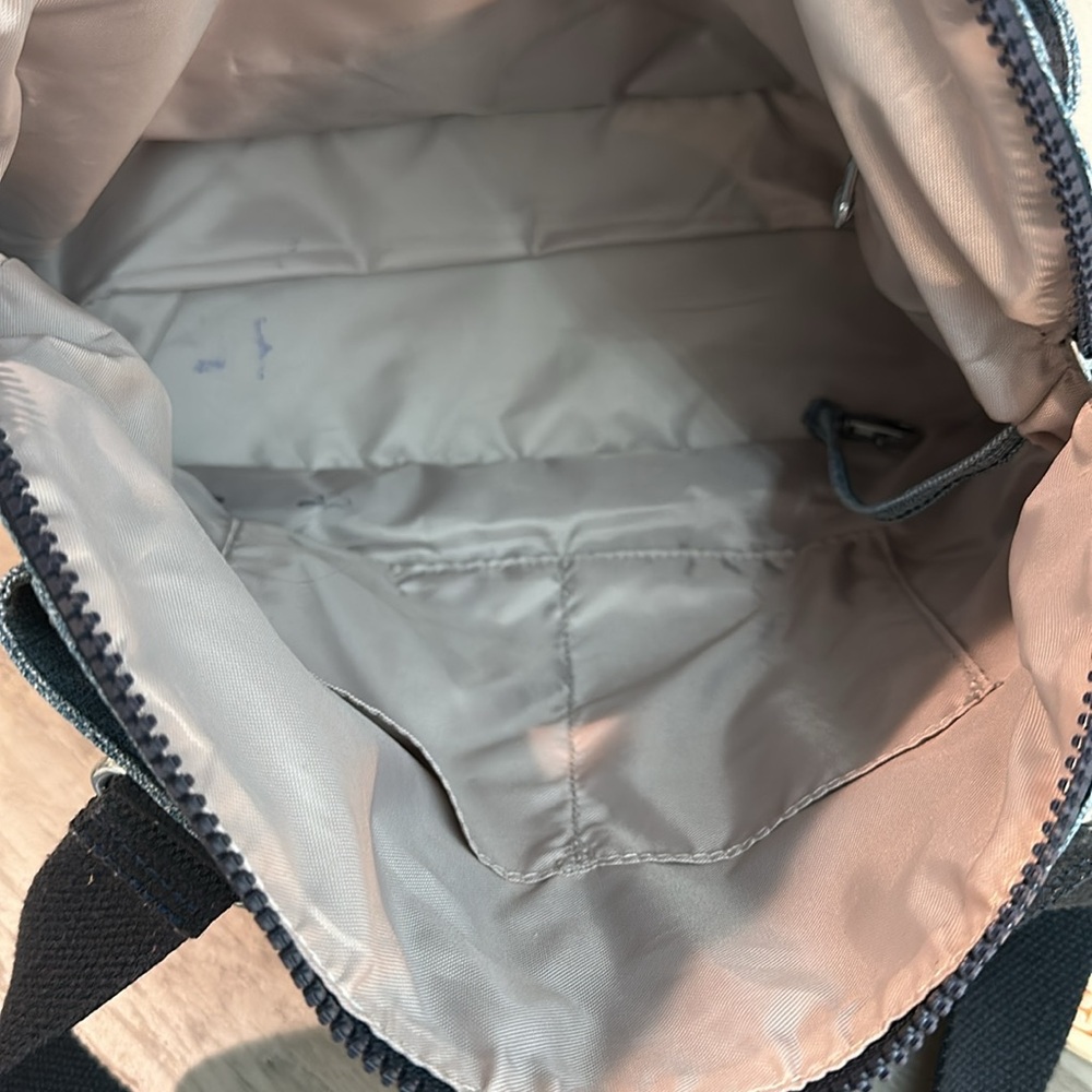 Kipling Denim Look Shoulder Bag - Picture 5 of 14